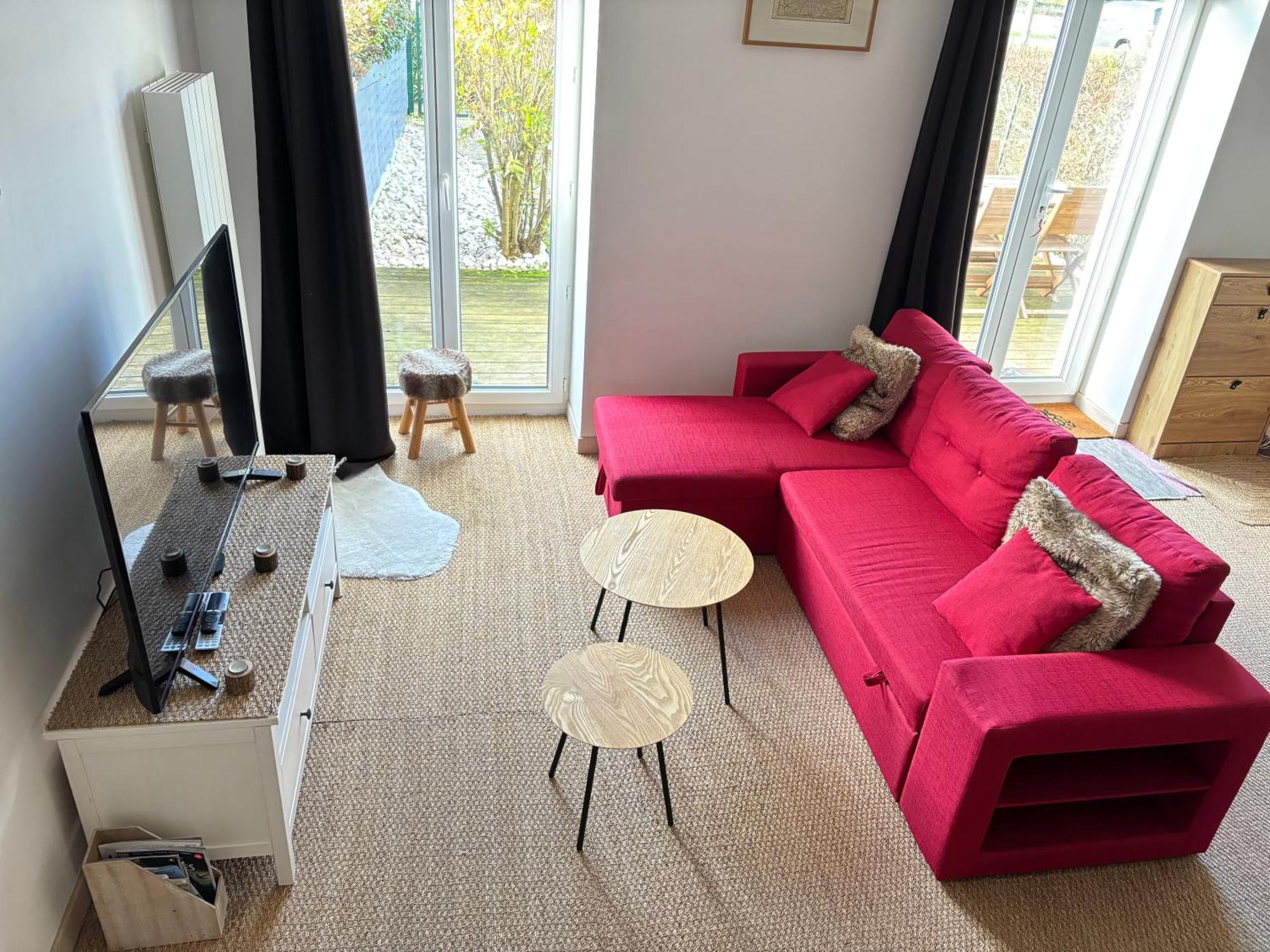 Les Douves Duplex 5 Personnes Lumineux Avec Jardin Et Terrasse Amenagee , Vue Sur Chateau A 5Mn De La Mer, Proche Omaha Beach Et Bayeux Commes Exteriér fotografie