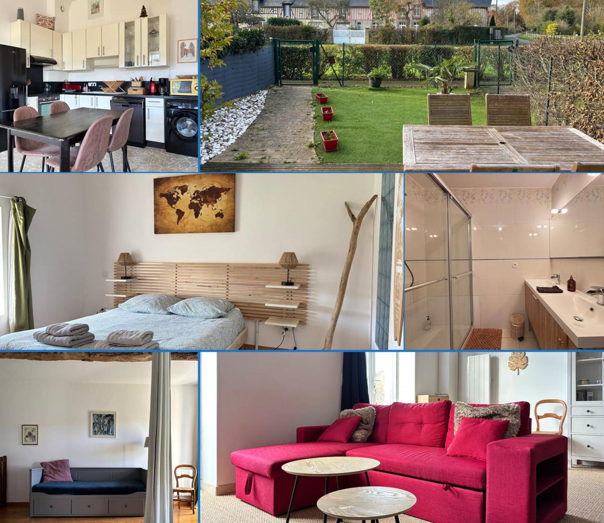 Les Douves Duplex 5 Personnes Lumineux Avec Jardin Et Terrasse Amenagee , Vue Sur Chateau A 5Mn De La Mer, Proche Omaha Beach Et Bayeux Commes Exteriér fotografie
